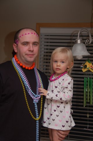 Daddy in jewelry